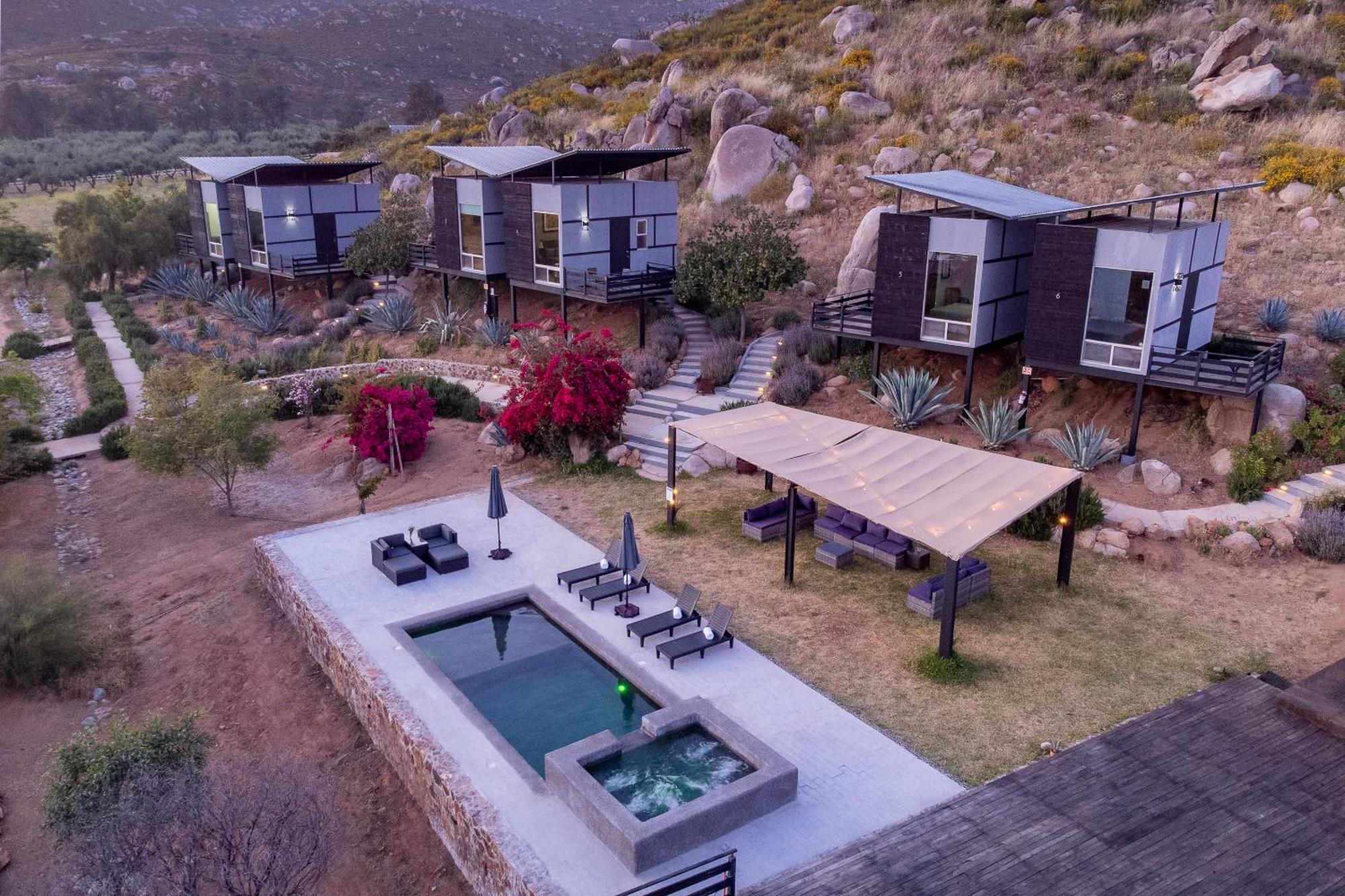 Hotel Atika Retreat Valle de Guadalupe Exteriér fotografie